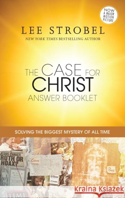 The Case for Christ Answer Booklet Lee Strobel 9780310089827 Zondervan - książka