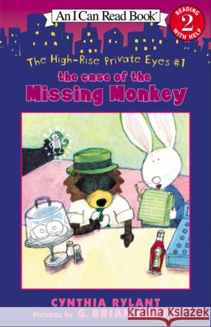 The Case of the Missing Monkey Rylant, Cynthia 9780064443067 HarperTrophy - książka