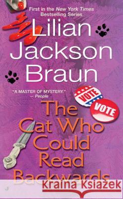 The Cat Who Could Read Backwards Lilian Jackson Braun Dunnington 9780515090178 Jove Books - książka