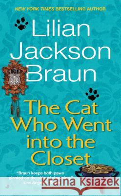 The Cat Who Went Into the Closet Lilian Jackson Braun Greene 9780515113327 Jove Books - książka