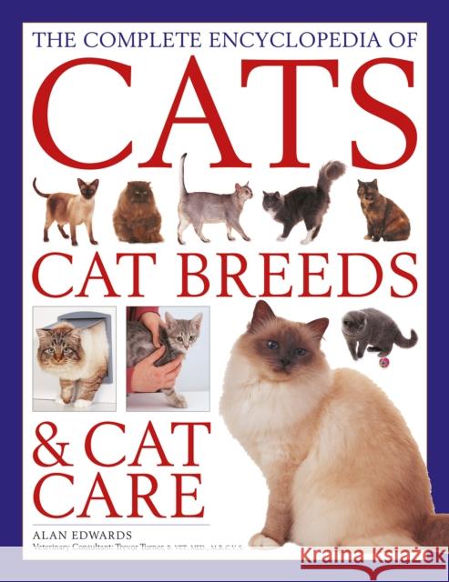The Cats, Cat Breeds & Cat Care, Complete Encyclopedia of Alan Edwards 9780754835196 Anness Publishing - książka