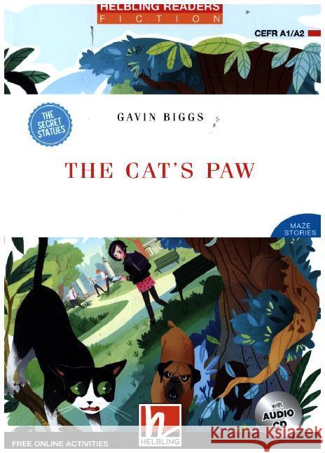 The Cat's Paw, m. 1 Audio-CD : Helbling Readers Red Series / Level 2 (A1/A2). Free Online Activities Biggs, Gavin 9783990892121 Helbling Verlag - książka