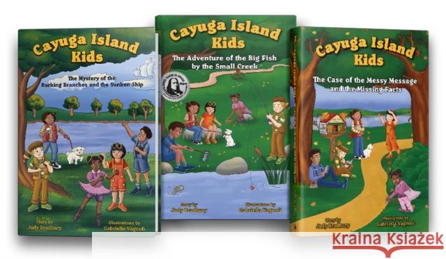 The Cayuga Island Kids Series Judy Bradbury Gabriella Vagnoli 9781952536397 Cross Your Fingers - książka