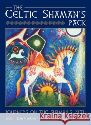 The Celtic Shaman's Pack: Guided journeys to the Otherworld John Matthews Chesca Potter  9781800691209 Orange Hippos! - książka