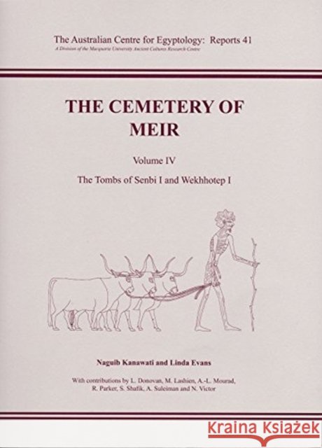 The Cemetery of Meir: Volume IV - The Tombs of Senbi L and Wekhhotep L Kanawati, Naguib 9788566888478 ACE REPORTS - książka