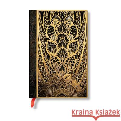 The Chanin Rise (New York Deco) Mini Lined Hardback Journal (Elastic Band Closure) Paperblanks   9781439796061 Paperblanks - książka