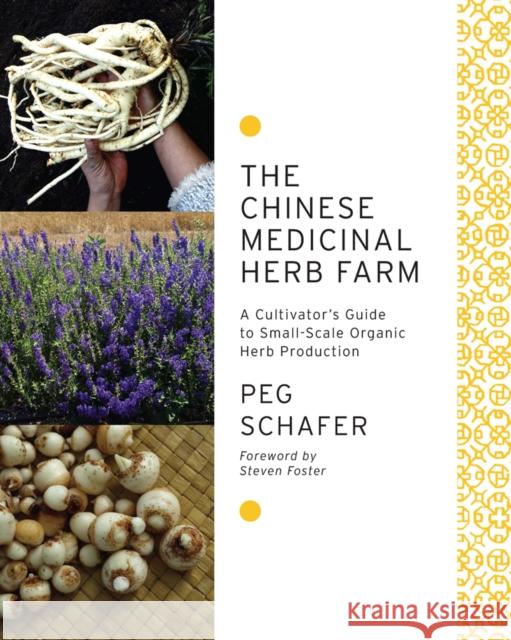 The Chinese Medicinal Herb Farm: A Cultivator's Guide to Small-Scale Organic Herb Production Peg Schafer 9781603583305 Chelsea Green Publishing Co - książka