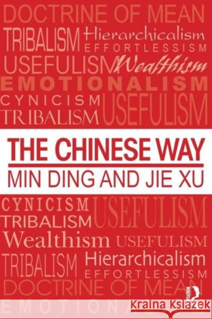 The Chinese Way Min Ding 9780415534970 Routledge - książka