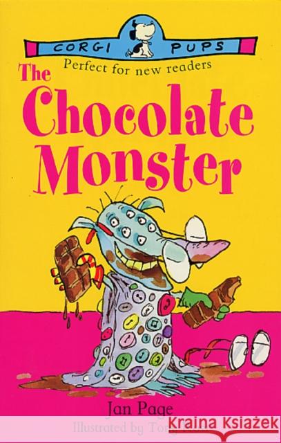 The Chocolate Monster Jan Page 9780552546041  - książka