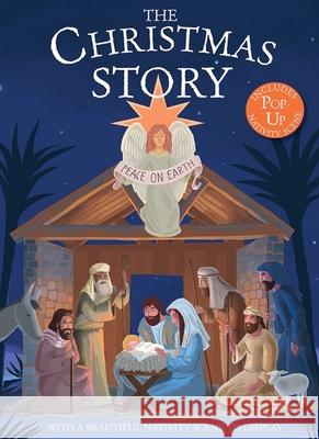The Christmas Story Fiona Biggs Jen Hill 9781684646111 Kane/Miller Book Publishers - książka