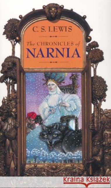 The Chronicles of Narnia Hardcover 7-Book Box Set: 7 Books in 1 Box Set Lewis, C. S. 9780060244880 HarperCollins Publishers - książka