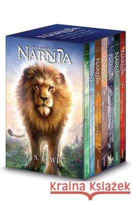 The Chronicles of Narnia Paperback 7-Book Box Set: 7 Books in 1 Box Set Lewis, C. S. 9780064405379 HarperCollins Publishers - książka