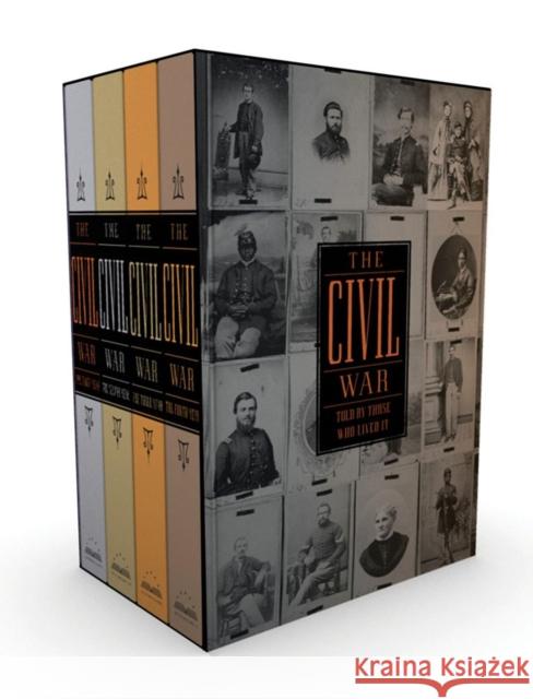 The Civil War Told By Those Who Lived It: A Library of America Boxed Set Aaron Sheehan-Dean 9781598533507 Library of America - książka
