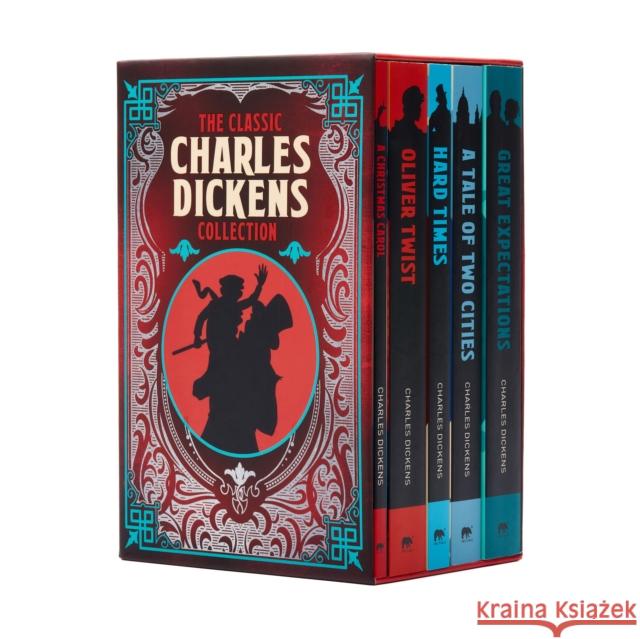 The Classic Charles Dickens Collection: 5-Book paperback boxed set Charles Dickens 9781398809680 Arcturus Publishing Ltd - książka