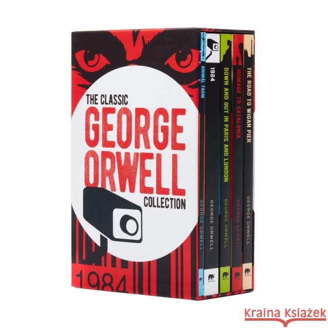 The Classic George Orwell Collection: 5-Book paperback boxed set George Orwell 9781838574420 Arcturus Publishing Ltd - książka