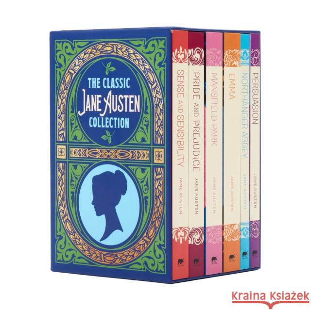 The Classic Jane Austen Collection: 6-Book paperback boxed set Jane Austen 9781398809697 Arcturus Publishing Ltd - książka