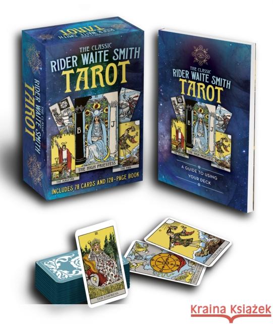 The Classic Rider Waite Smith Tarot Book & Card Deck: Includes 78 Cards and 128-Page Book Alice Ekrek 9781398815827 Arcturus Publishing Ltd - książka