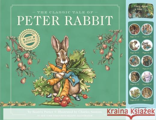 The Classic Tale of Peter Rabbit: A Press and   Play Storybook Beatrix Potter 9781400353408 Applesauce Press - książka