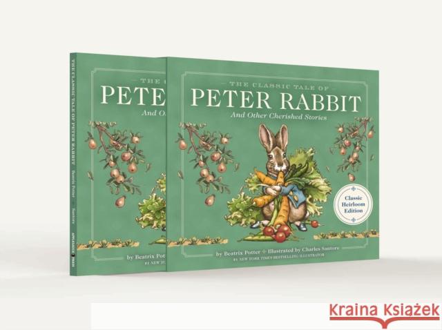 The Classic Tale of Peter Rabbit Classic Heirloom Edition: The Classic Edition Hardcover with Slipcase and Ribbon Marker Beatrix Potter 9781646430536 Applesauce Press - książka