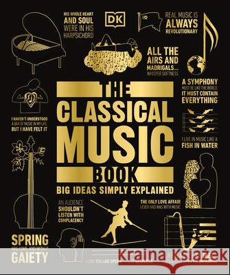 The Classical Music Book DK 9780744056334 DK Publishing (Dorling Kindersley) - książka