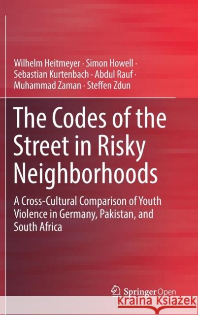 The Codes of the Street in Risky Neighborhoods: A Cross-Cultural Comparison of Youth Violence in Germany, Pakistan, and South Africa Heitmeyer, Wilhelm 9783030162863 Springer - książka
