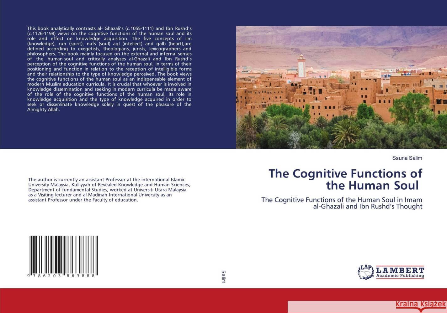 The Cognitive Functions of the Human Soul Salim, Ssuna 9786203863888 LAP Lambert Academic Publishing - książka