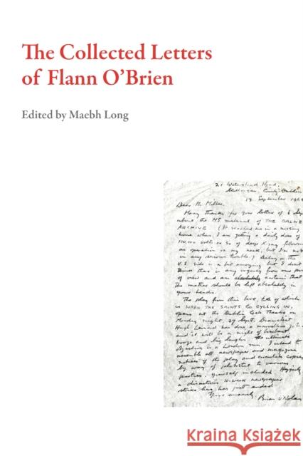 The Collected Letters of Flann O'Brien Flann O'Brien Maebh Long 9781628971835 Dalkey Archive Press - książka