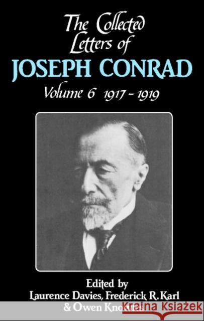 The Collected Letters of Joseph Conrad: 1917-1919 Conrad, Joseph 9780521561952 Cambridge University Press - książka