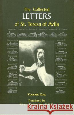 The Collected Letters of St. Teresa of Avila, Vol. 1 Teresa of Avila 9780935216271 ICS Books - książka