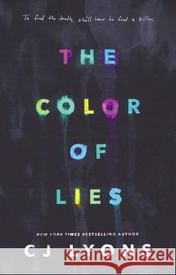 The Color of Lies Cj Lyons 9780310765332 Blink - książka
