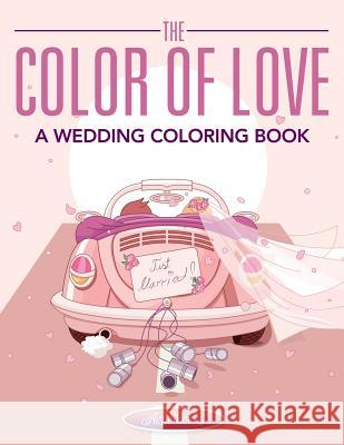 The Color of Love - A Wedding Coloring Book Activibooks   9781683219361 Activibooks - książka