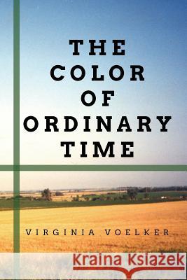 The Color of Ordinary Time Virginia Voelker 9781484055601 Createspace - książka