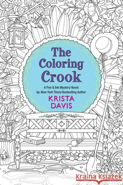 The Coloring Crook Krista Davis 9781496716422 Kensington Publishing Corporation - książka