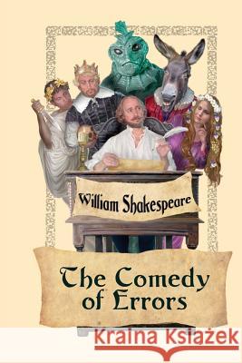 The Comedy of Errors William Shakespeare   9781627554688 Black Curtain Press - książka