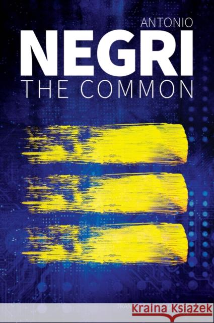 The Common Negri 9781509544264 Polity Press - książka