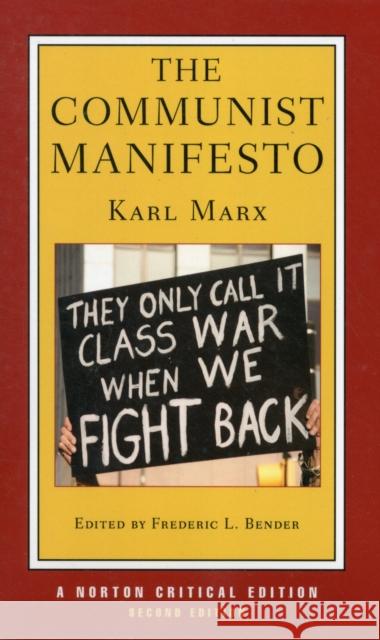 The Communist Manifesto Karl Marx 9780393935608  - książka