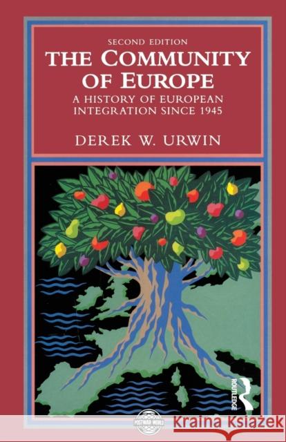 The Community of Europe: A History of European Integration Since 1945 Urwin, Derek W. 9780582231993 Taylor and Francis - książka