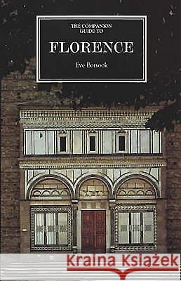 The Companion Guide to Florence Eve Borsook 9781900639194 Companion Guides - książka