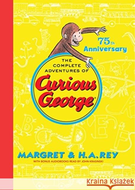 The Complete Adventures of Curious George: 7 Classic Books in 1 Giftable Hardcover Rey, H. A. 9780544644489 Hmh Books for Young Readers - książka