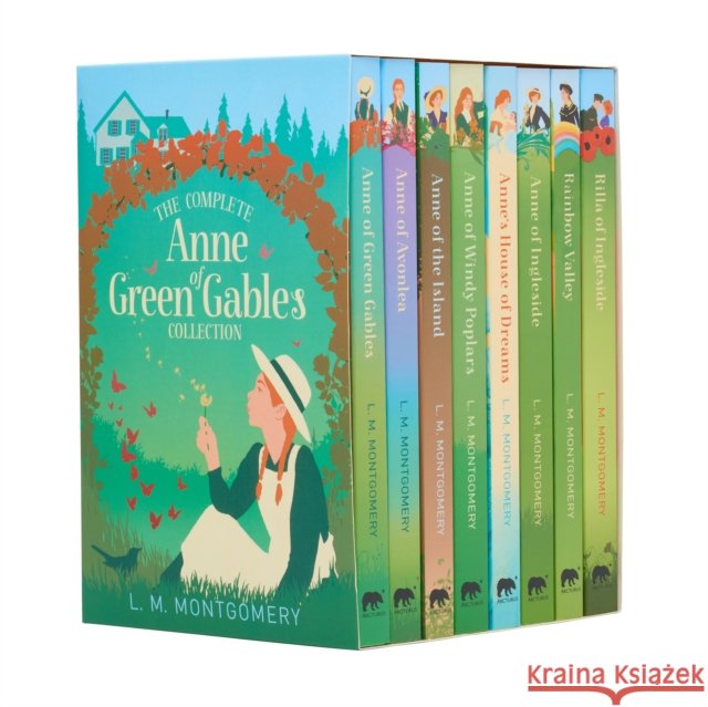 The Complete Anne of Green Gables Collection: 8-Book paperback boxed set L. M. Montgomery 9781398862098 Arcturus Publishing Ltd - książka