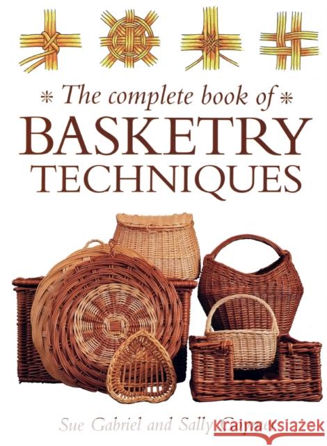 The Complete Book of Basketry Techniques Sue Wright 9780715309346 David & Charles - książka