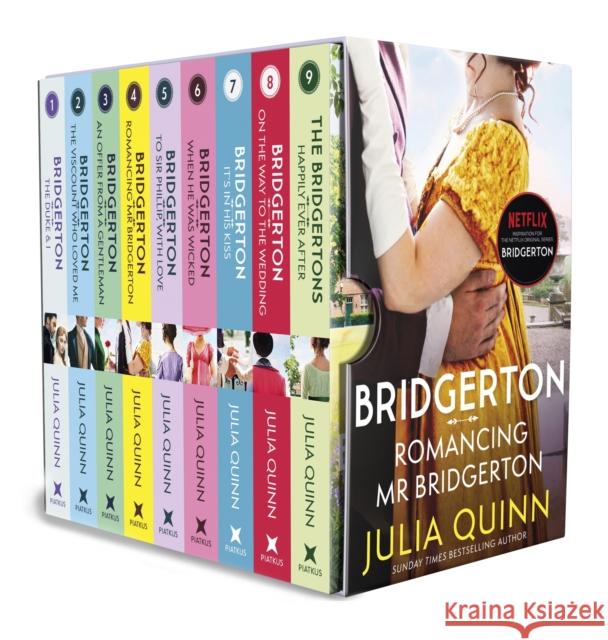 The Complete Bridgerton Collection: Books 1-9 Julia Quinn 9780349444062 Little, Brown Book Group - książka