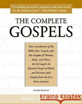 The Complete Gospels, 4th Edition Miller, Robert J. 9781598150186 Polebridge Press - książka