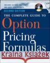 The Complete Guide to Option Pricing Formulas Espen Gaarder Haug 9780071389976 McGraw-Hill Education - Europe