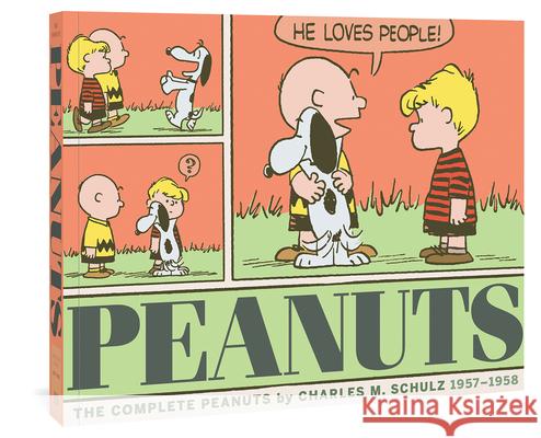 The Complete Peanuts 1957-1958: Vol. 4 Paperback Edition Schulz, Charles M. 9781606998700 Fantagraphics Books - książka