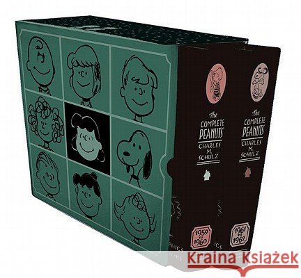 The Complete Peanuts Boxed Set 1959-1962 Charles M. Schulz 9781560977742 Fantagraphics Books - książka