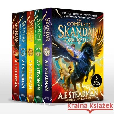 The Complete Skandar Collection A.F. Steadman 9781398543850 Simon & Schuster Ltd - książka