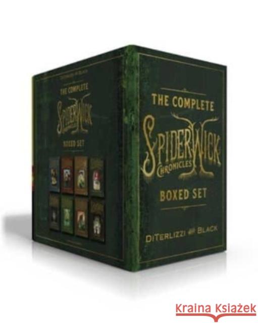 The Complete Spiderwick Chronicles Boxed Set: The Field Guide; The Seeing Stone; Lucinda's Secret; The Ironwood Tree; The Wrath of Mulgarath; The Nixie's Song; A Giant Problem; The Wyrm King Holly Black 9781665932240 Simon & Schuster Books for Young Readers - książka
