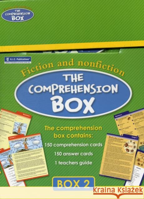 The Comprehension Box - Box 2 RIC Publications 9781741268409 RIC Publications Pty Ltd - książka