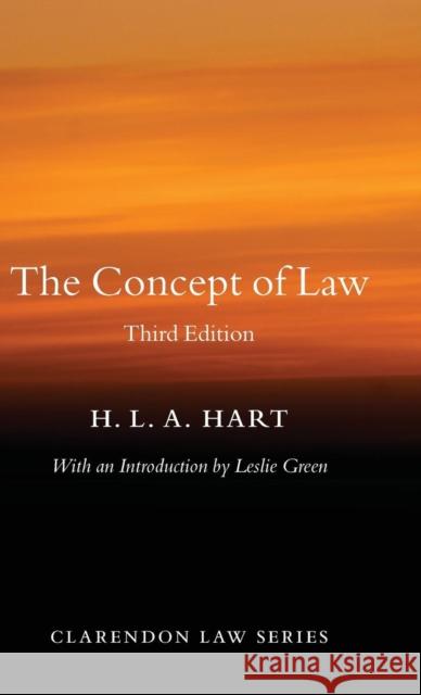 The Concept of Law H L A Hart 9780199644698  - książka